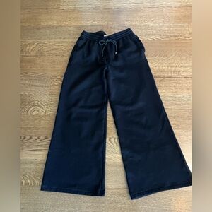 Black Victoria’s Secret wide leg sweatpants